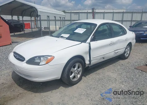 2001 Ford Taurus Ses из США, поврежденный, VIN 1FAFP55U01G285537
